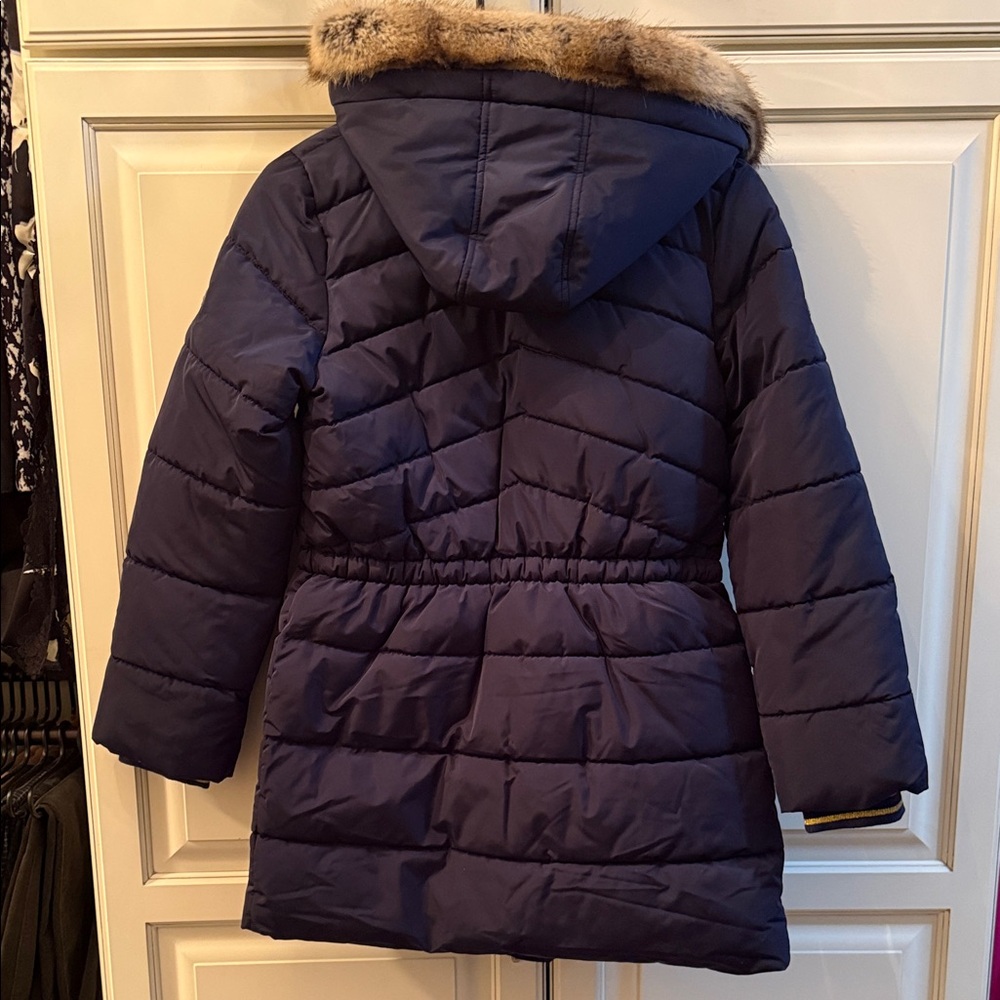 Joules Navy Blue Coat - Picture 4 of 5